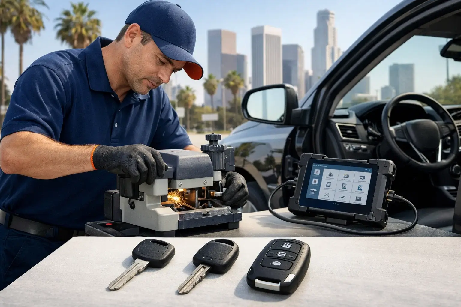 Fast and reliable car key replacement and programming service by Replacement Auto Key Los Angeles CA