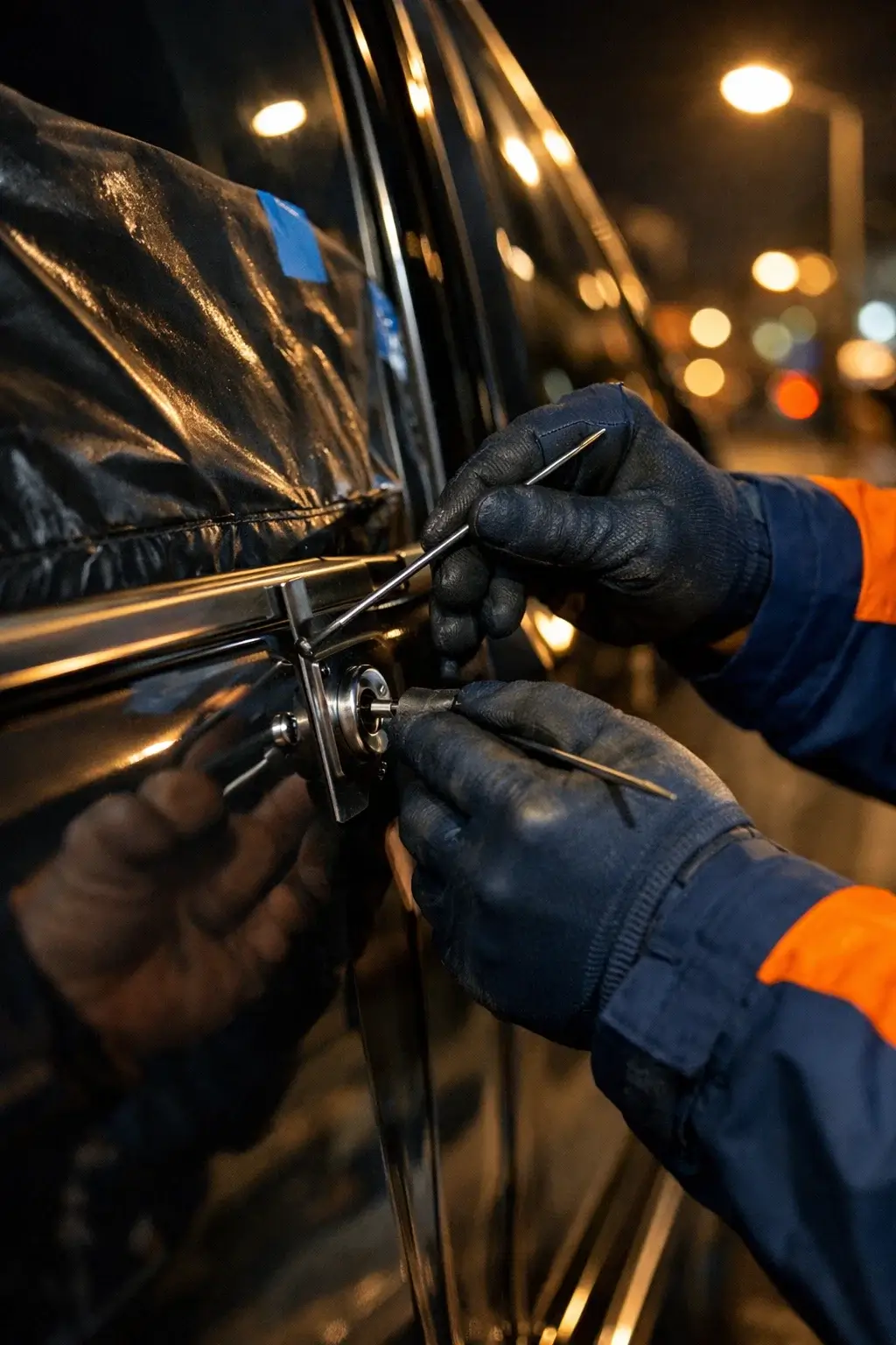 Damage-free car lockout service in Los Angeles by an auto locksmith