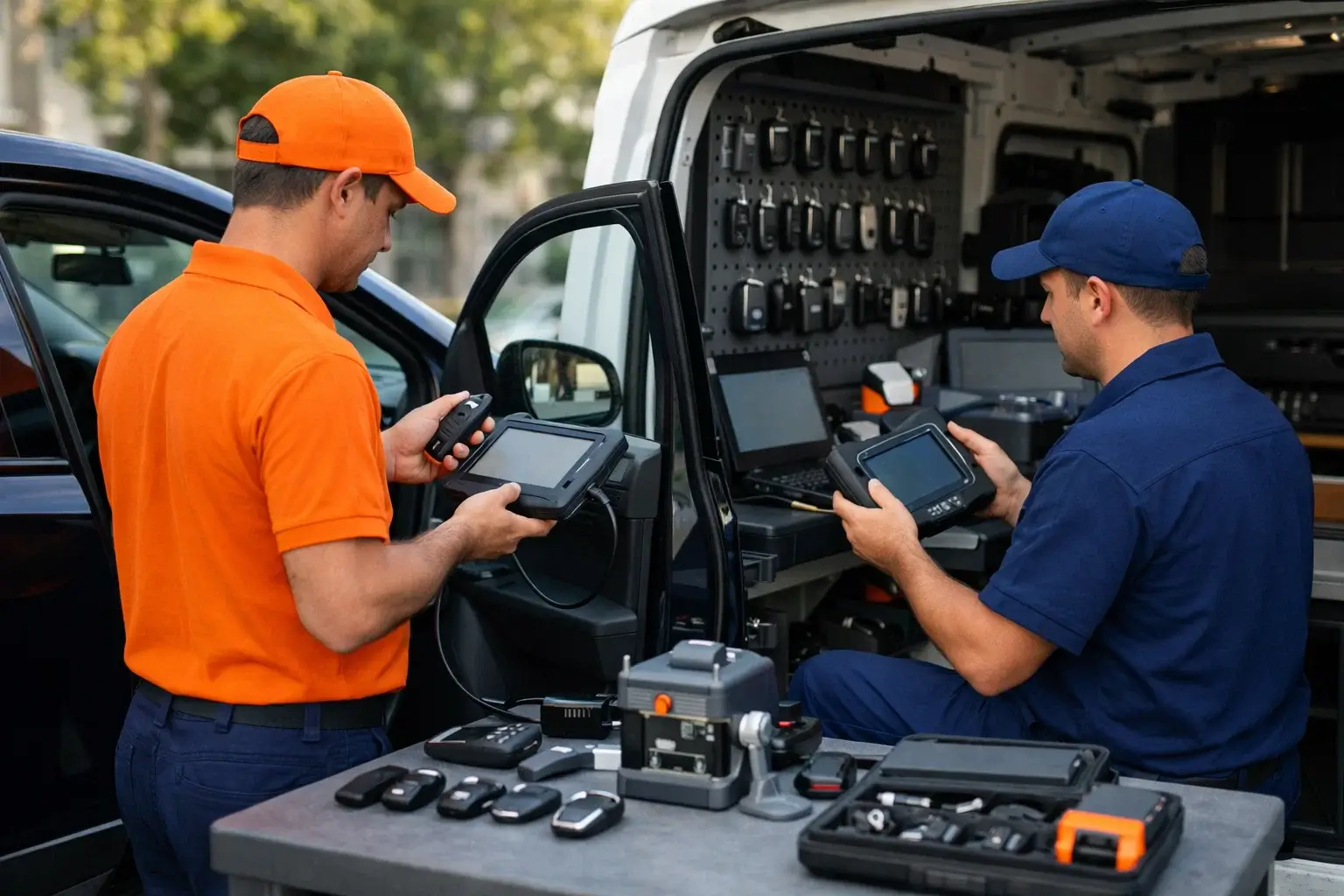 Transponder and smart key programming service by Replacement Auto Key Los Angeles CA