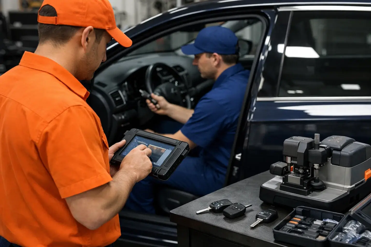 Precision transponder key replacement and programming by Replacement Auto Key Los Angeles CA